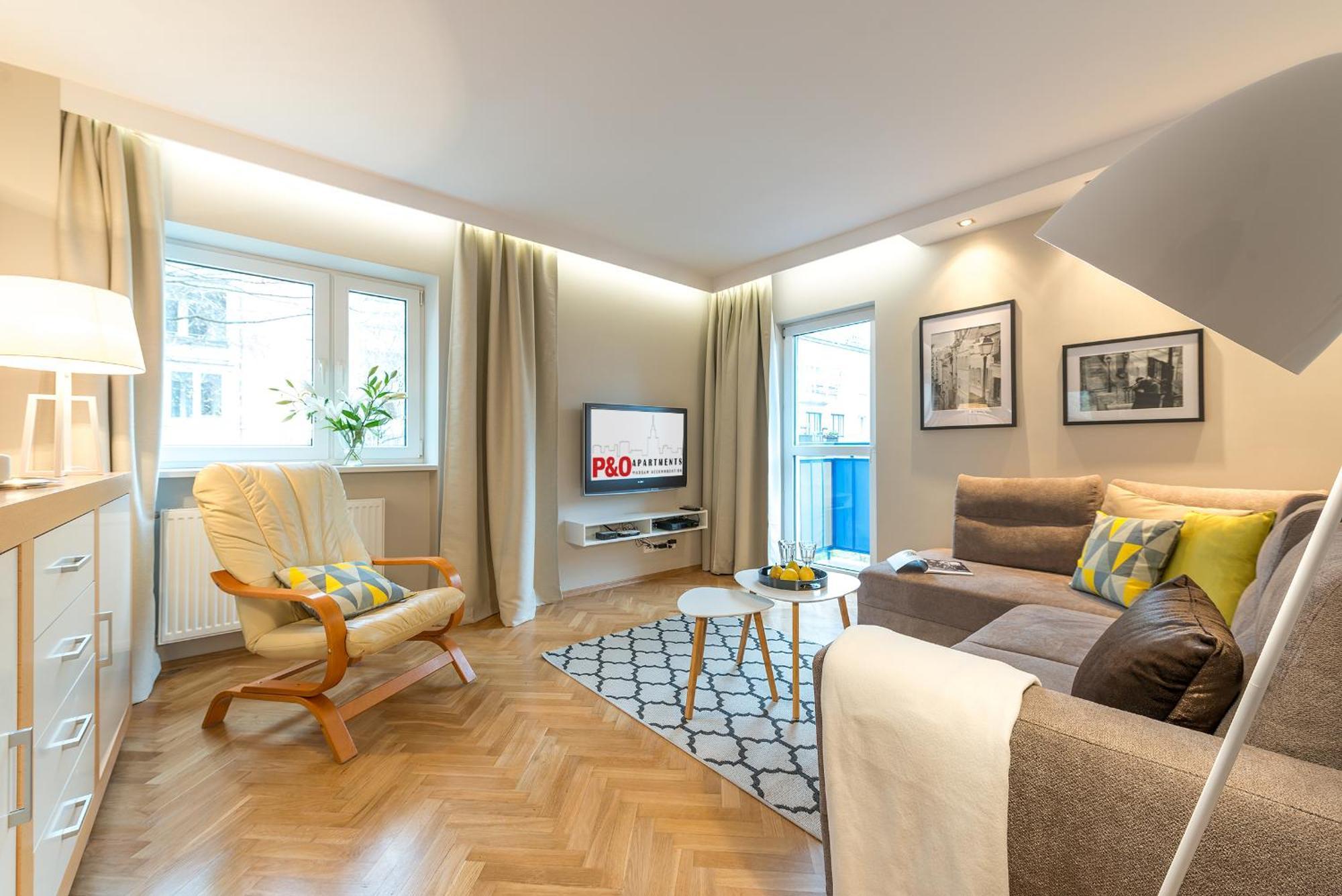 P&O City Center Apartments ワルシャワ エクステリア 写真