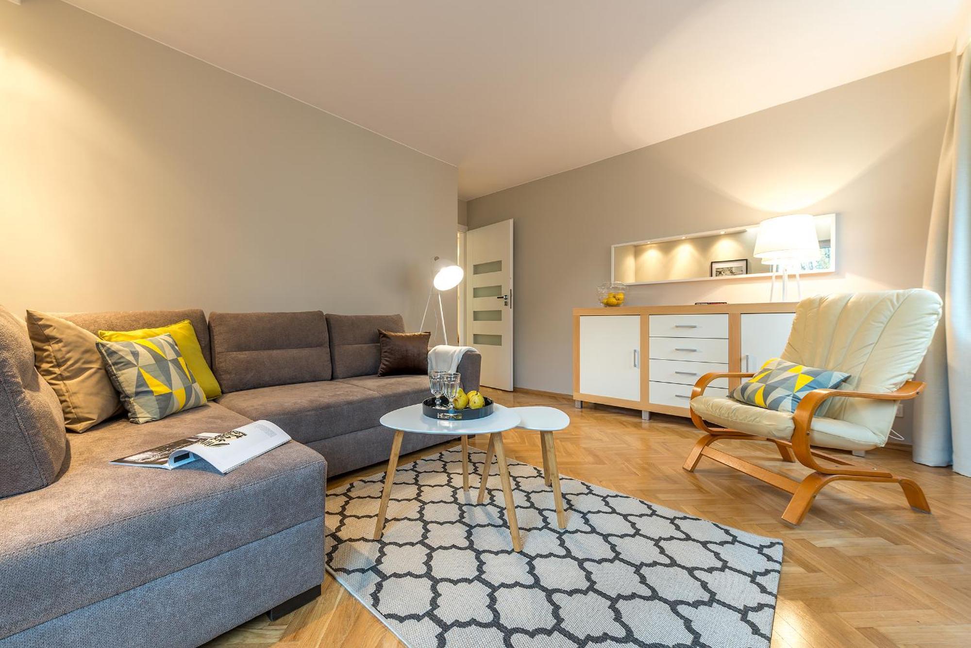 P&O City Center Apartments ワルシャワ 部屋 写真